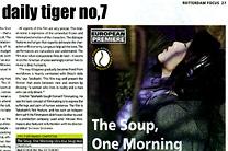 映画祭会期中、毎日刊行される映画祭の新聞「daily tiger」